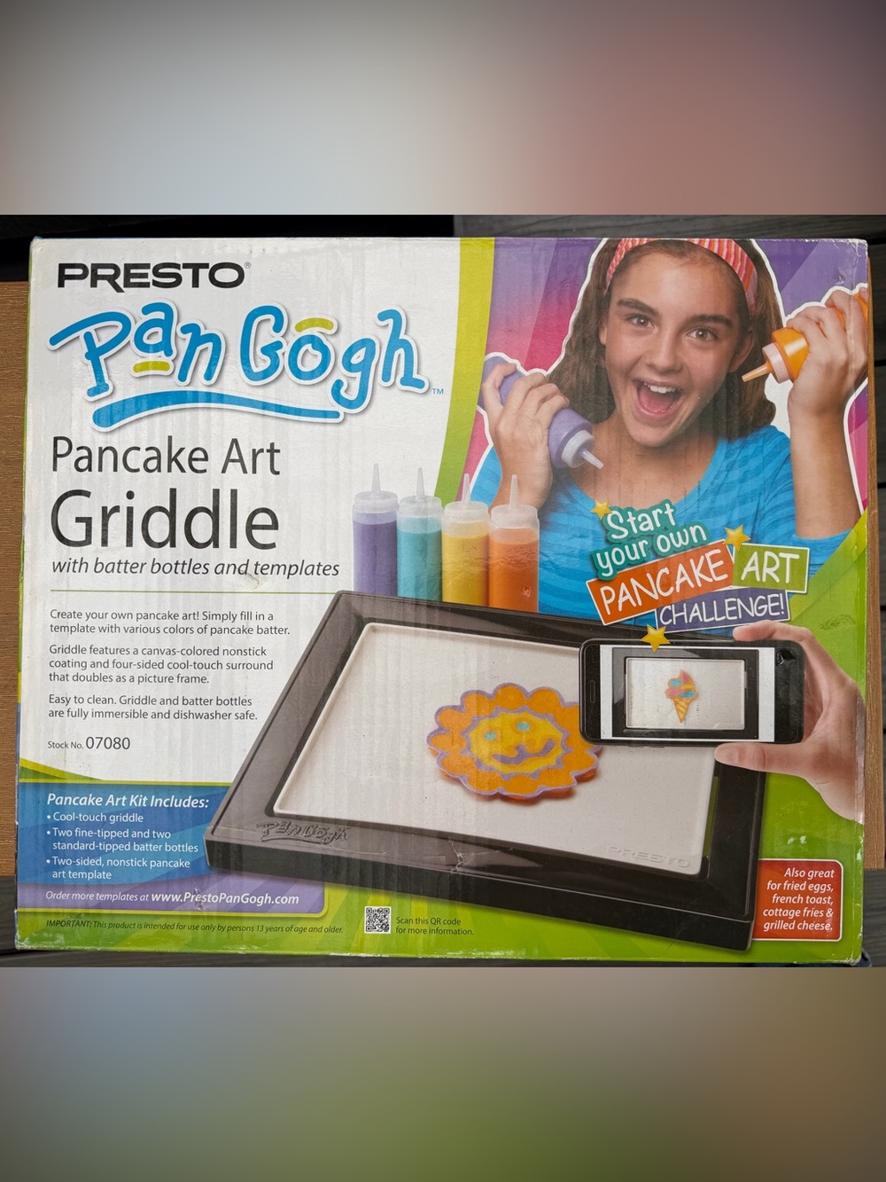Pancake Art Griddle Set - Presto Pan Gogh - New Unopened Box